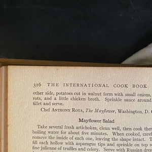 The International Cook Book by Margaret Weimer Heywood - 1930s Edition