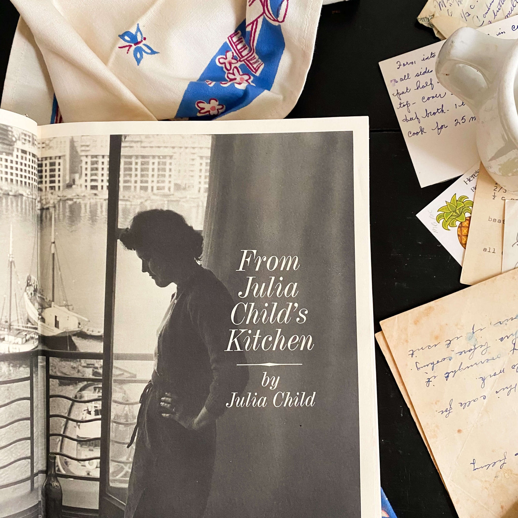 From Julia Child's Kitchen by Julia Child Signed 1978 Edition 4th printing
