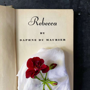 Rebecca by Daphne Du Maurier - 1940s Edition of the Modern Library Series circa 1943