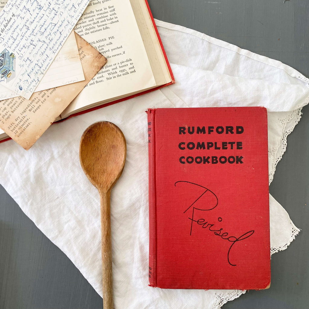 The Revised Rumford Complete Cookbook by Lily Haxworth Wallace - 1936 Edition