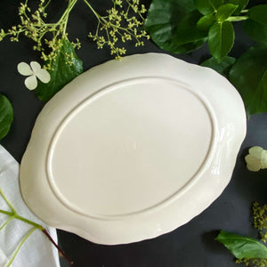 Vintage 1940s Scio Ohio Hazel Pattern Platter circa 1948