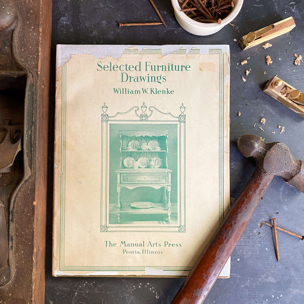 Selected Furniture Drawings by William W. Klenke- 1930 Edition