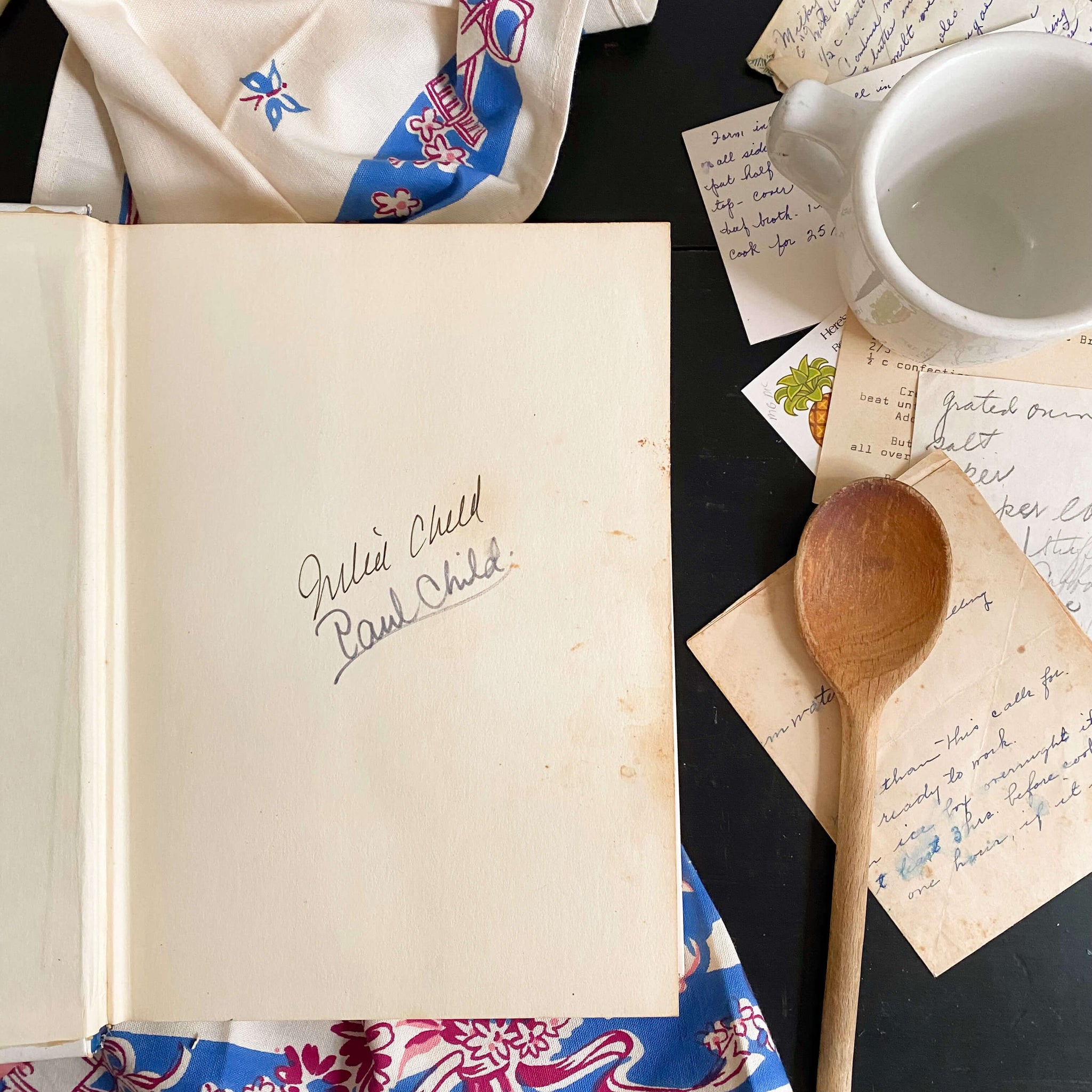 From Julia Child's Kitchen by Julia Child Signed 1978 Edition 4th printing