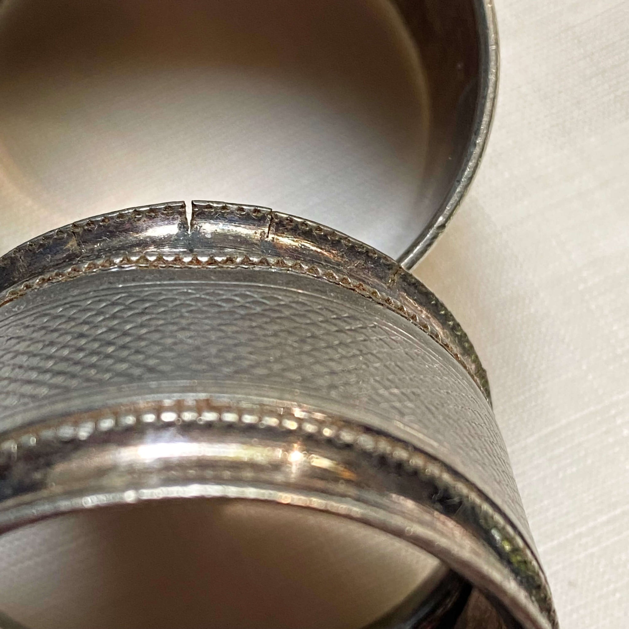 Mismatched Set of Vintage and Antique Napkin Rings - Set of Five