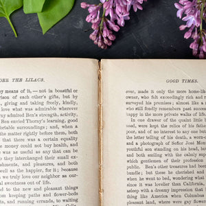 Antique Edition of Under The Lilacs by Louisa May Alcott circa 1911 Illustrated