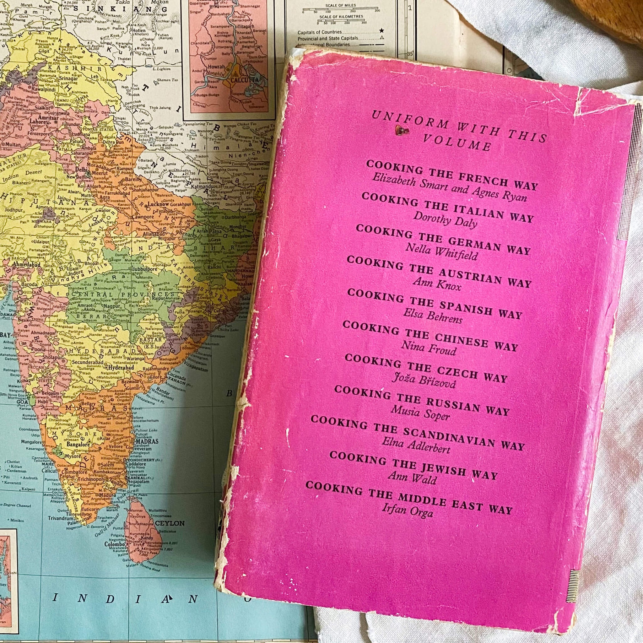 Cooking the Indian Way by Attia Hosain & Sita Pasricha - 1962 Edition