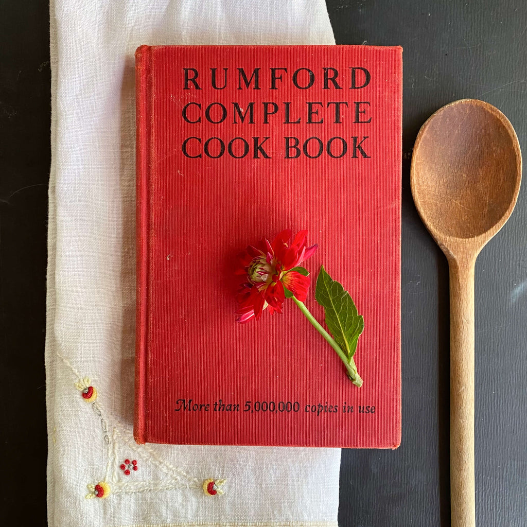 Rumford Complete Cook Book - 1945 Edition - Rhode Island's Rumford Baking Powder