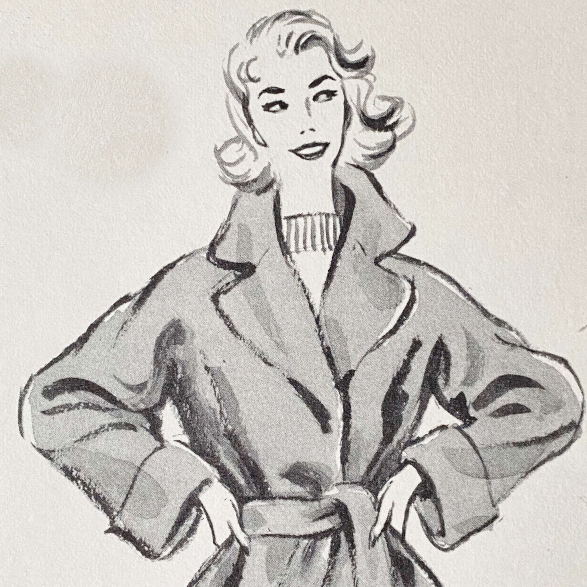 How to Draw and Paint Fashions by Viola French for Walter Foster Publications circa 1965