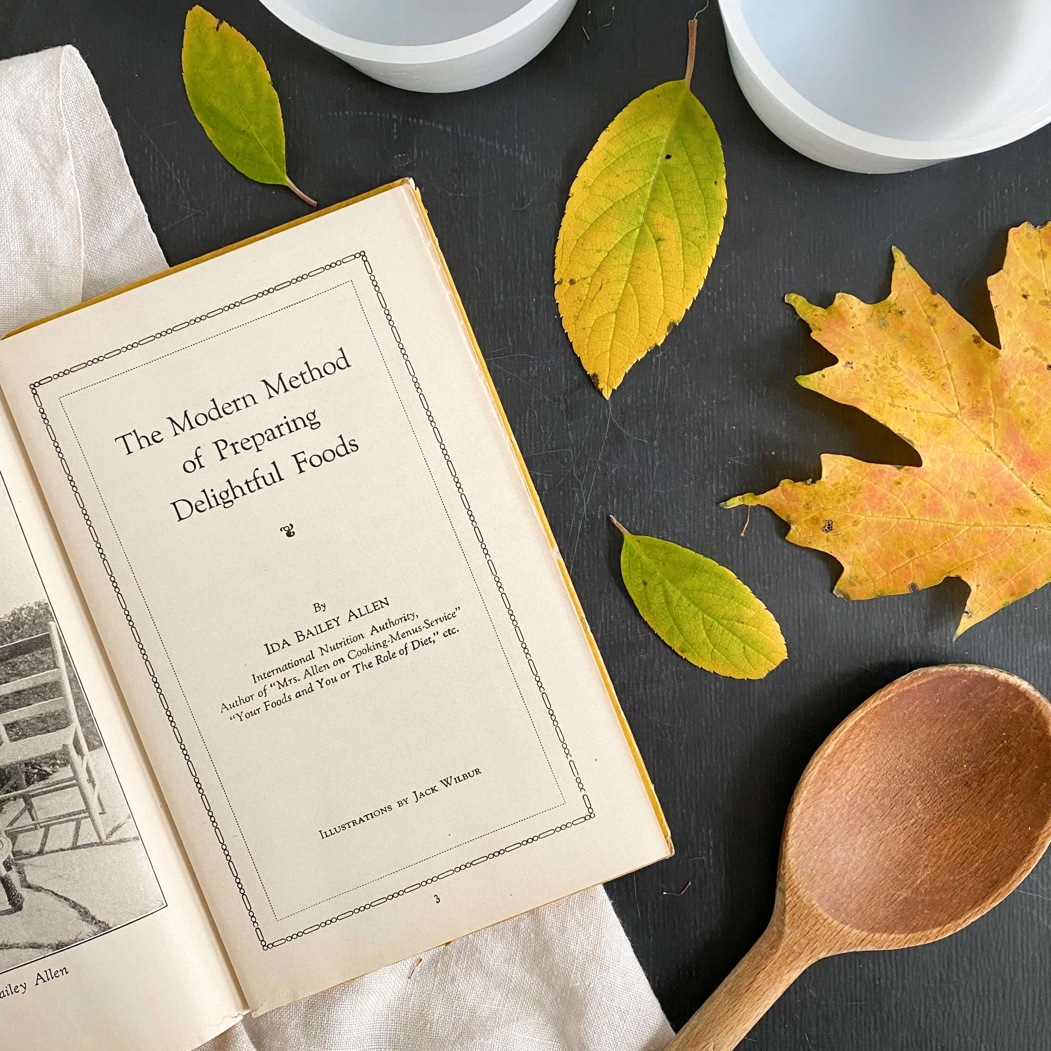 The Modern Method of Preparing Delightful Foods by Ida Bailey Allen - 1927 Edition Second Printing