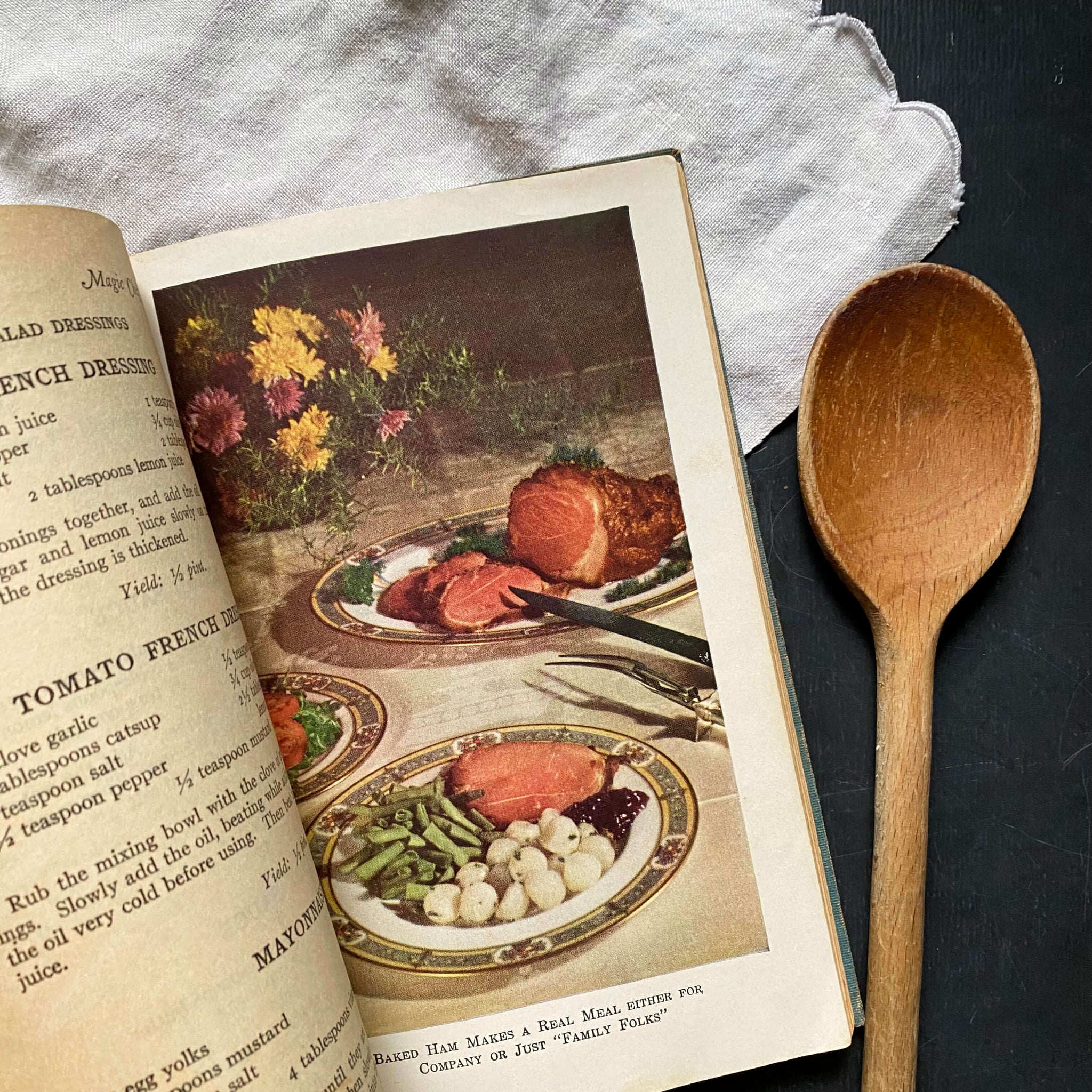 Vintage 1930s Magic Chef Cooking Coobook by American Stove Company - 1938 Edition