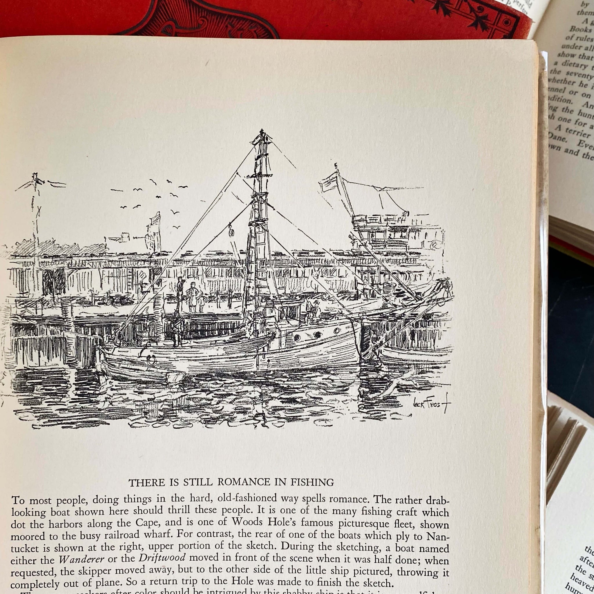 A Cape Cod Sketch Book by Jack Frost - 1939 First Edition