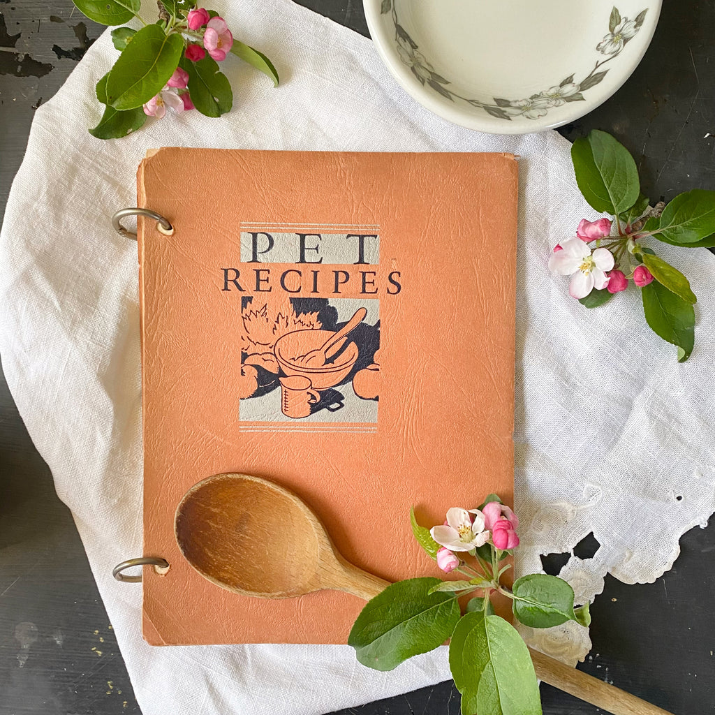 Vintage 1930s Ring Bound Cookbook - PET Milk Recipes circa 1930