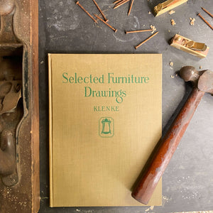 Selected Furniture Drawings by William W. Klenke- 1930 Edition