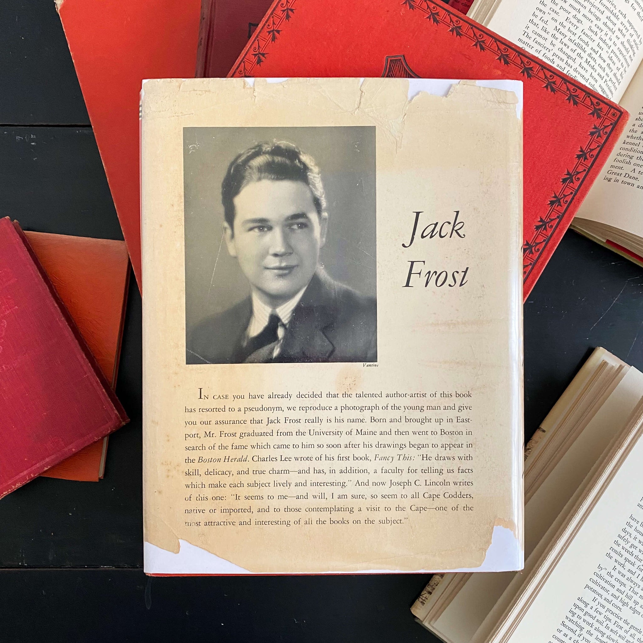 A Cape Cod Sketch Book by Jack Frost - 1939 First Edition