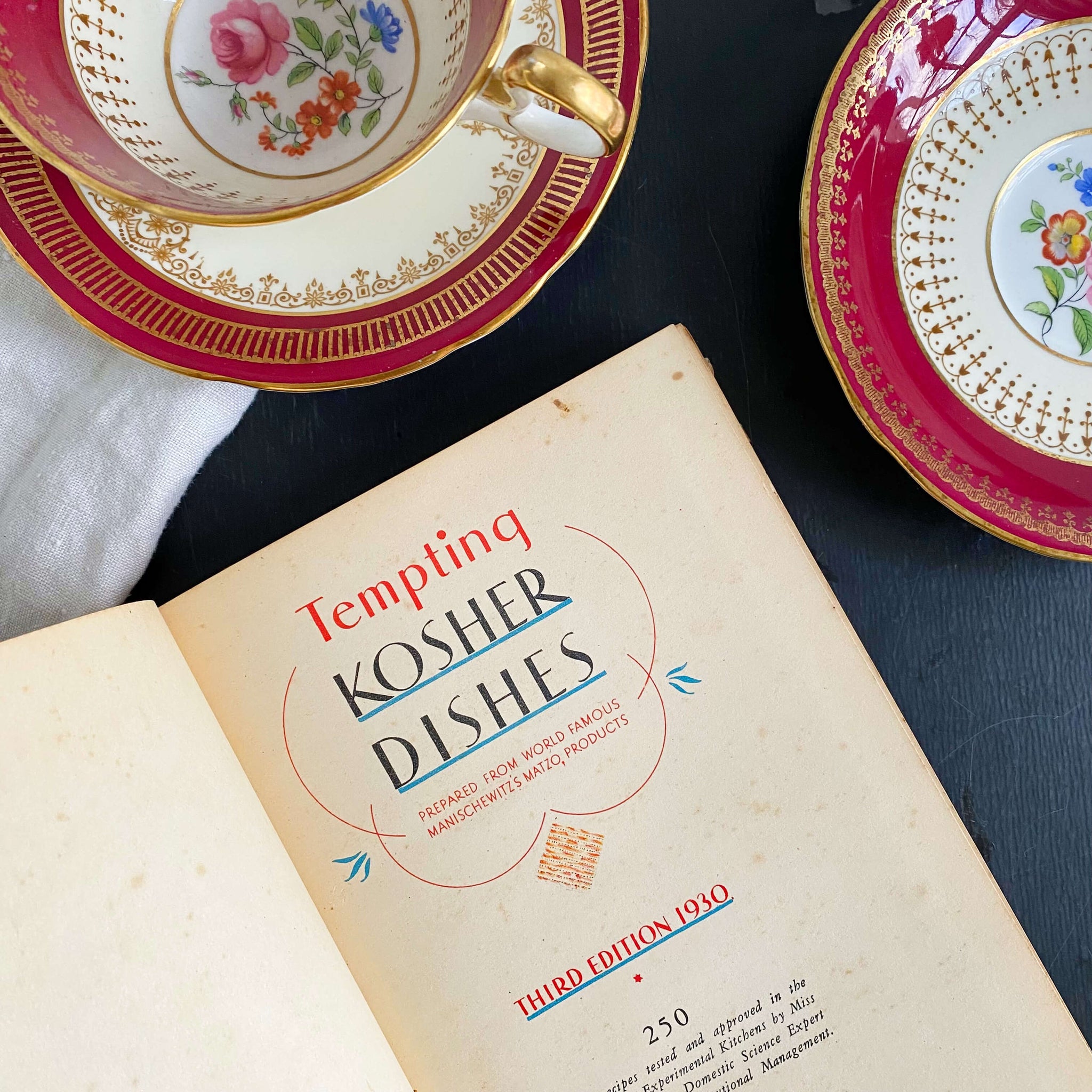 Tempting Kosher Dishes by The B. Manischewitz Co circa 1930, Third Edition