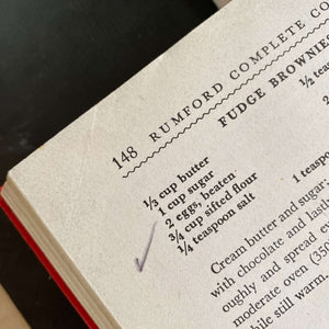 Rumford Complete Cook Book - 1945 Edition - Rhode Island's Rumford Baking Powder