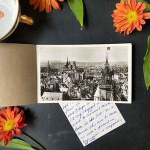 Vintage 1940s Dijon France Photo Postcard Packet - Set of 10 Real Photos by CAP Cie des Arts Photomecaniques