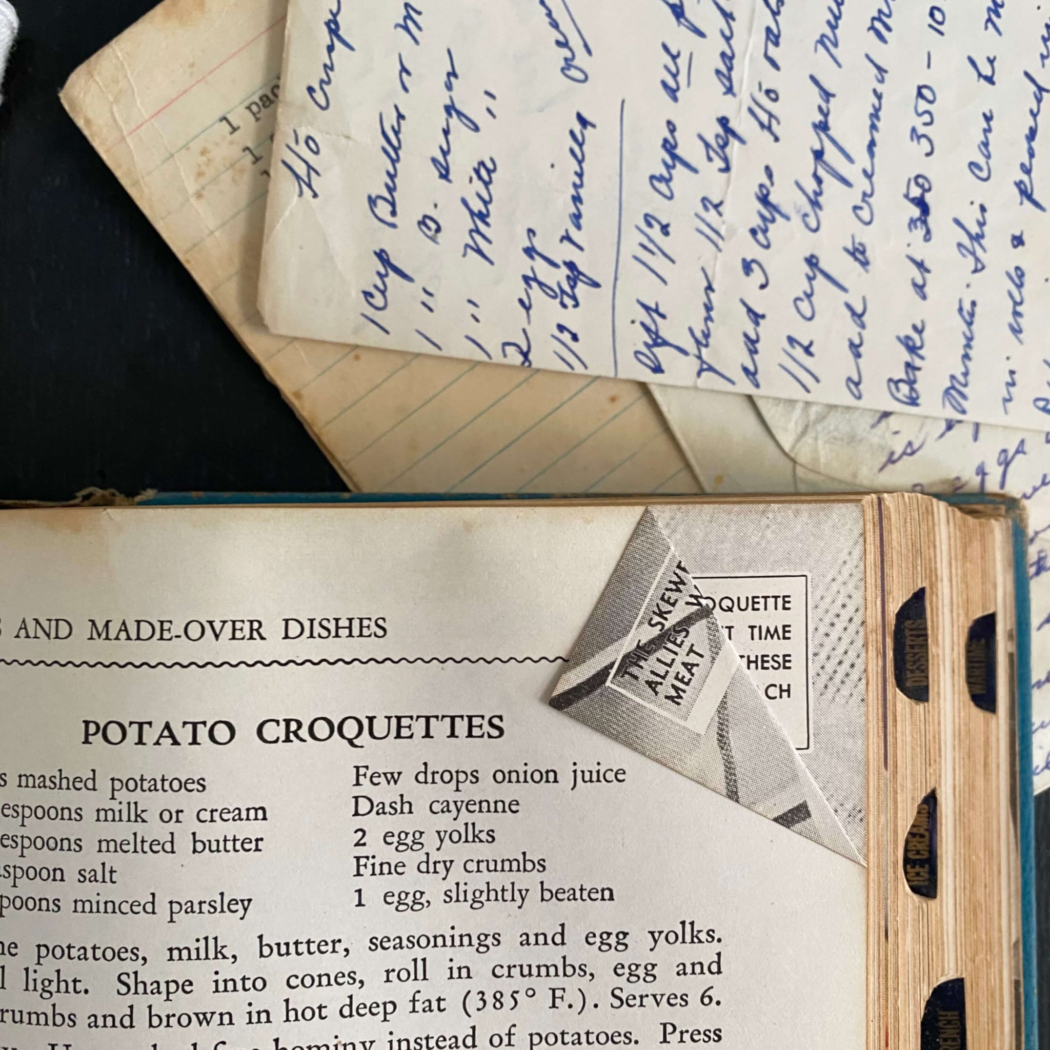 Victory Binding of The American Woman's Cook Book Wartime Edition circa 1943