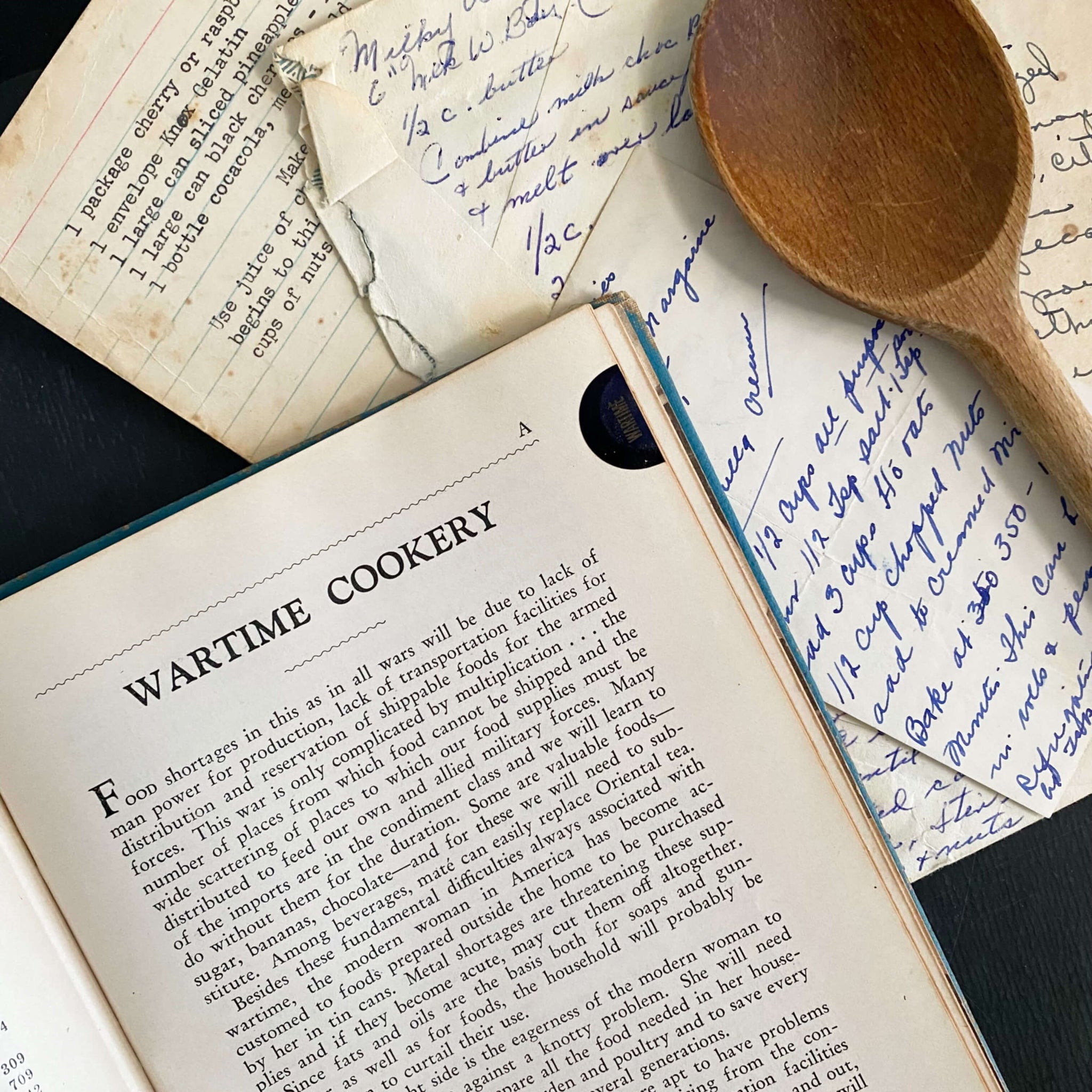 Victory Binding of The American Woman's Cook Book Wartime Edition circa 1943