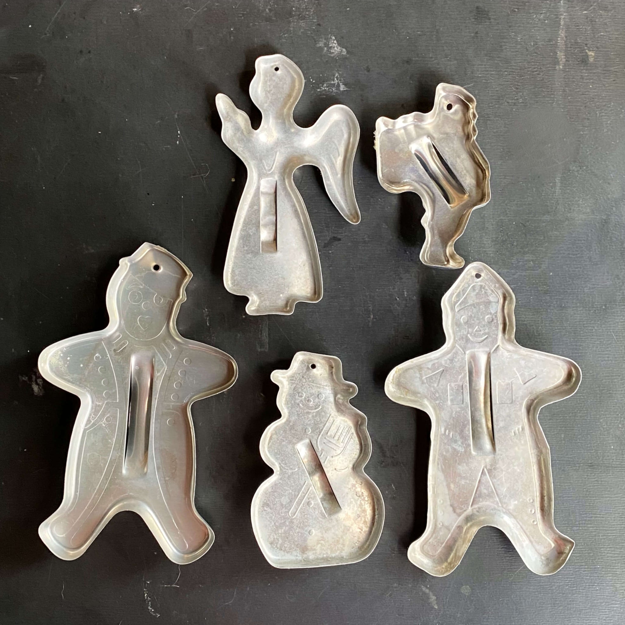 Vintage Christmas Cookie Cutters circa 1950s-1970s - Sold Individually โ In The Vintage Kitchen Shop