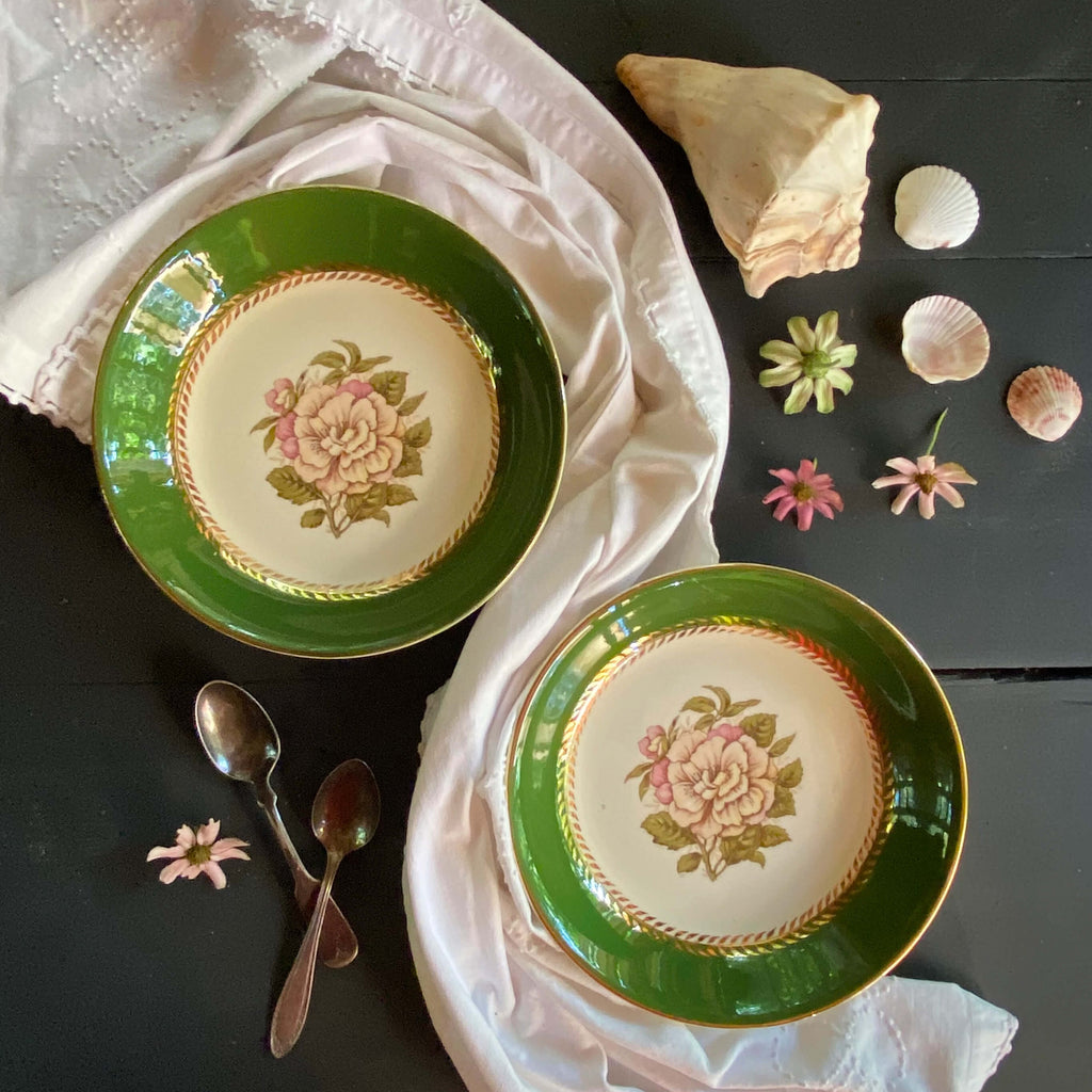 Vintage 1950s Duchess of Greencastle Soup Bowls by Stetson - Set of Two