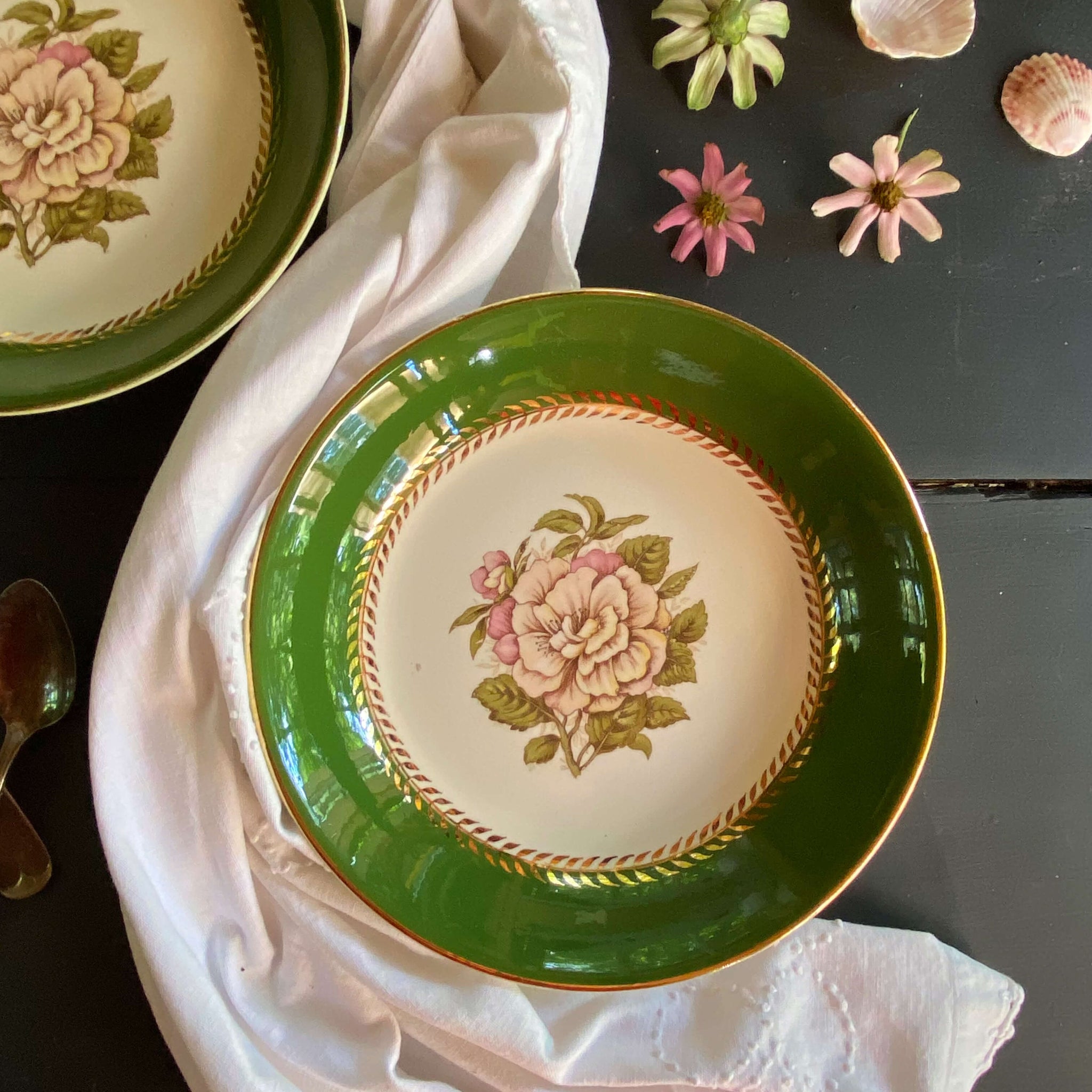 Vintage 1950s Duchess of Greencastle Soup Bowls by Stetson - Set of Two