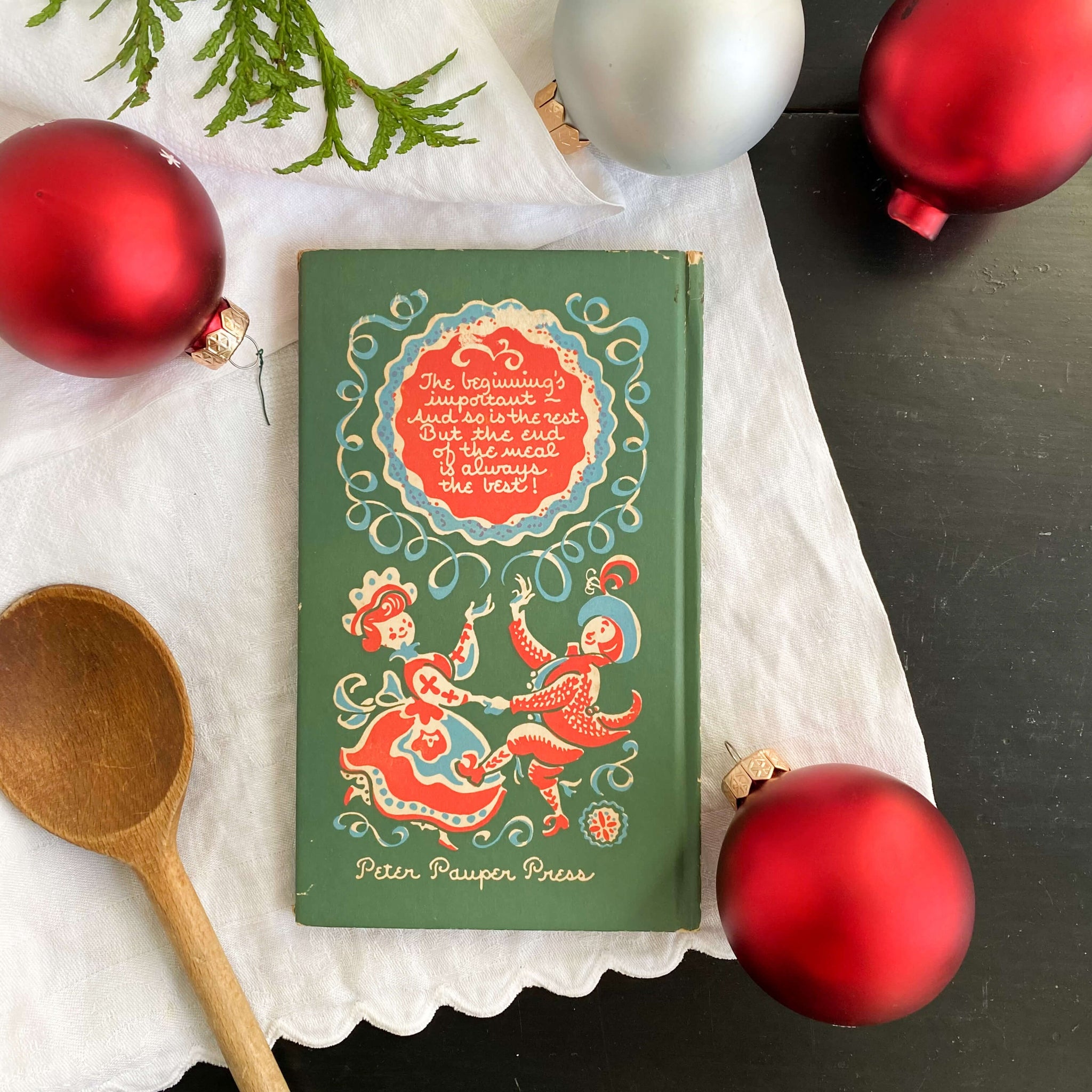 Holiday Party Desserts by Edna Beilenson - Peter Pauper Press 1956 Edition