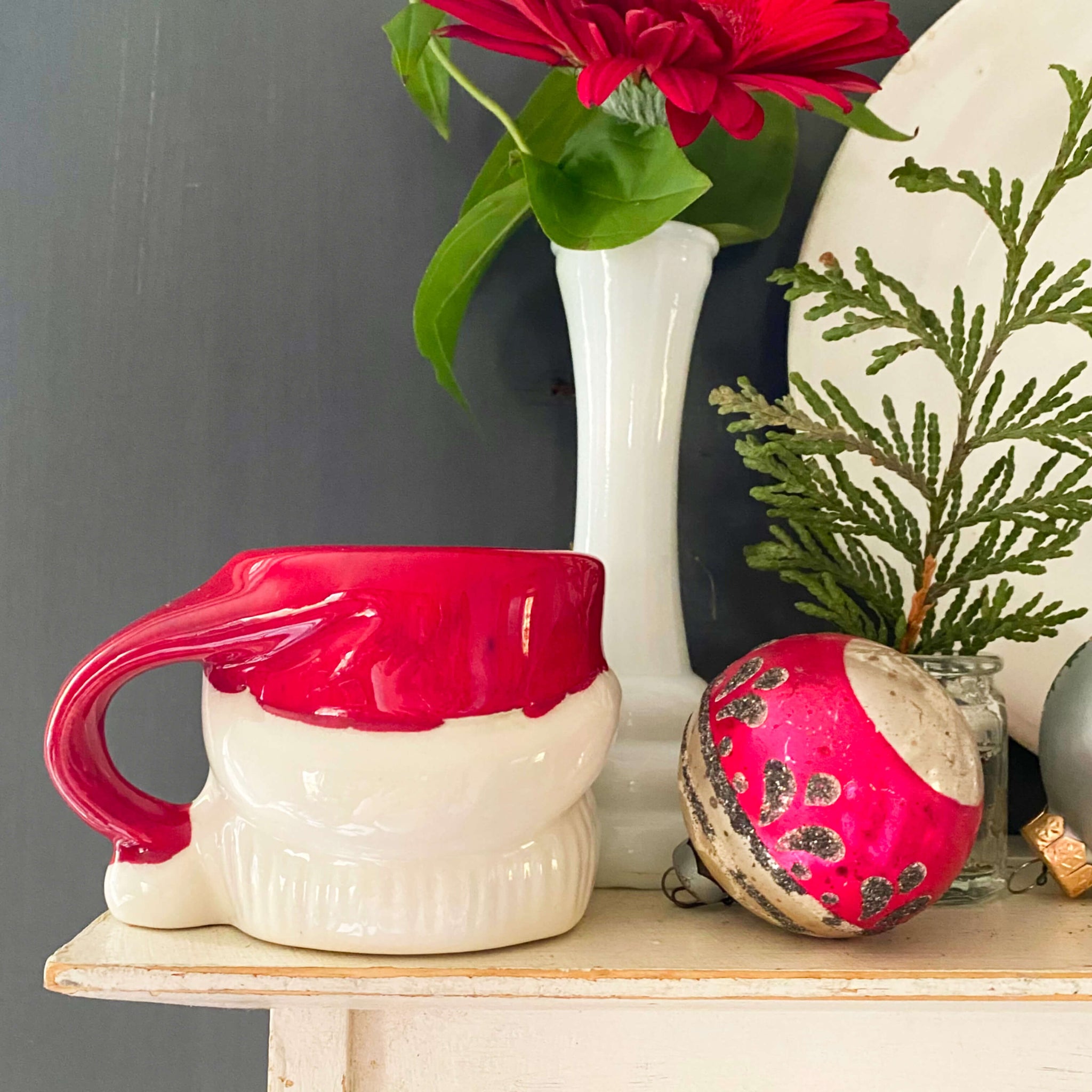 Vintage 1950s Santa Mug circa 1959