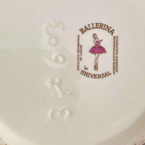 Vintage 1950s Universal Ballerina Moss Rose Mixing Bowl - 3 quart 6 oz Size