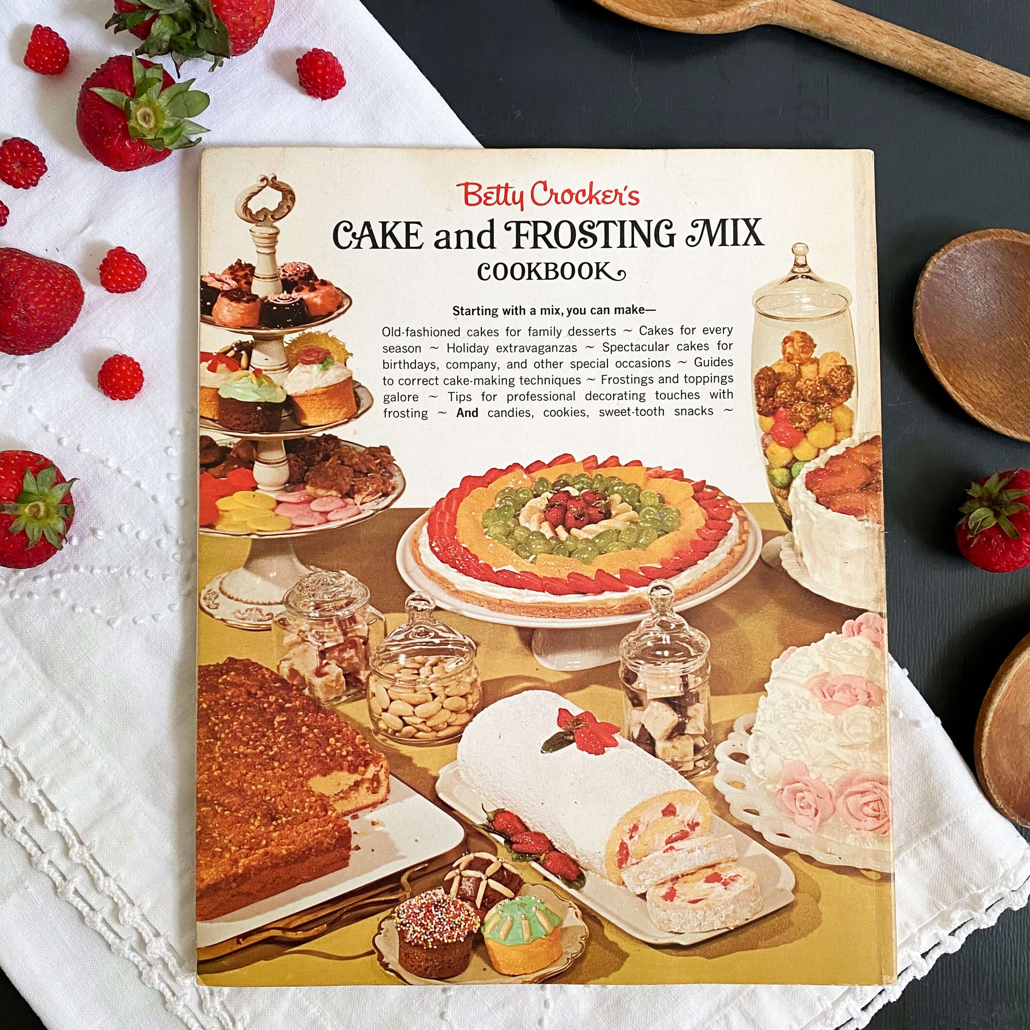 Betty Crocker's Cake and Frosting Mix Cookbook - 1966 First Edition Second Printing