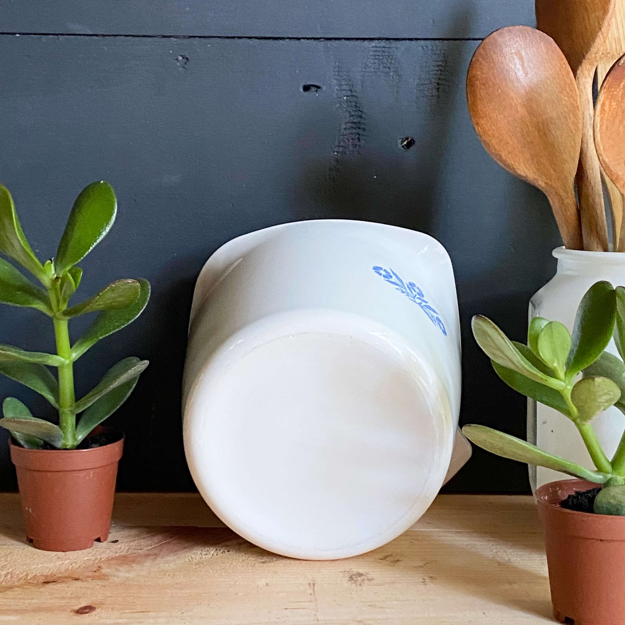 Vintage 1960s Corning Ware Cornflower 1 Quart Saucemaker circa 1963-1976
