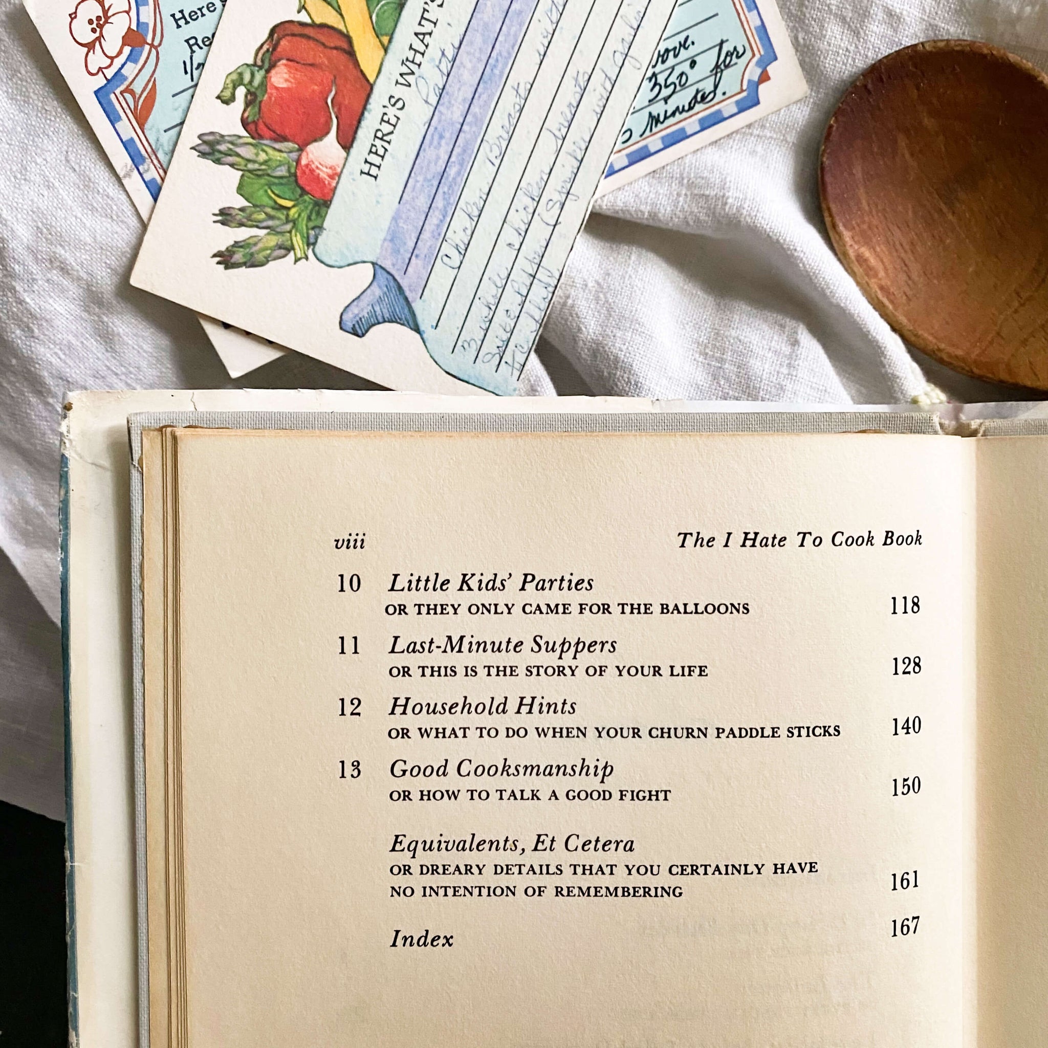 The I Hate To Cook Book by Peg Bracken with Illustrations by Hilary Knight - 1966 Edition