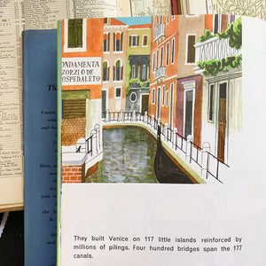 This is Venice by Miroslav Sasek - 1966 Edition by Macmillan Printed in italy
