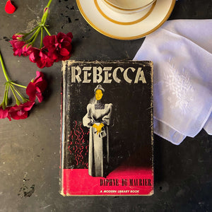 Rebecca by Daphne Du Maurier - 1940s Edition of the Modern Library Series circa 1943