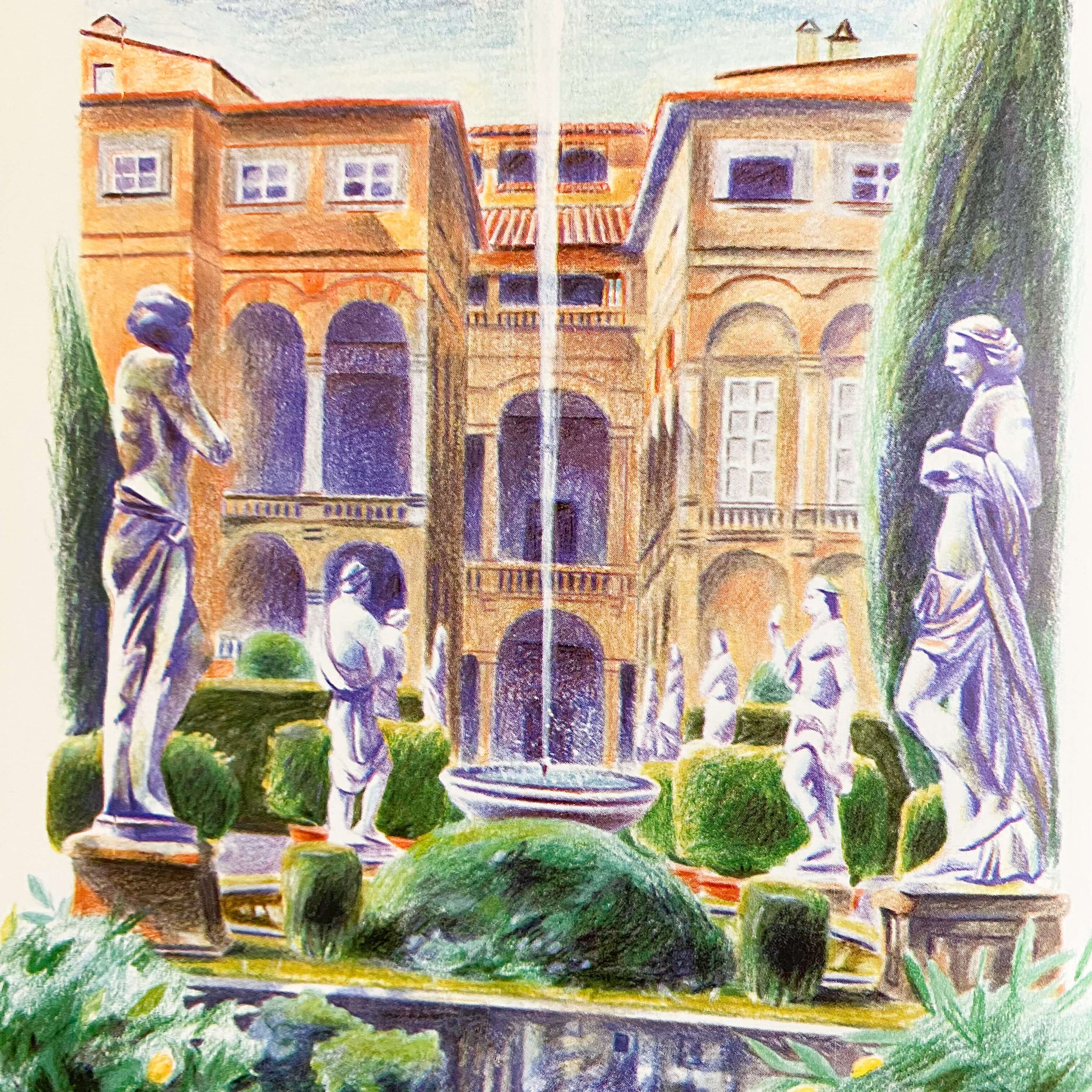A Taste of Tuscany by Leslie Forbes - 1985 Edition First American Printing