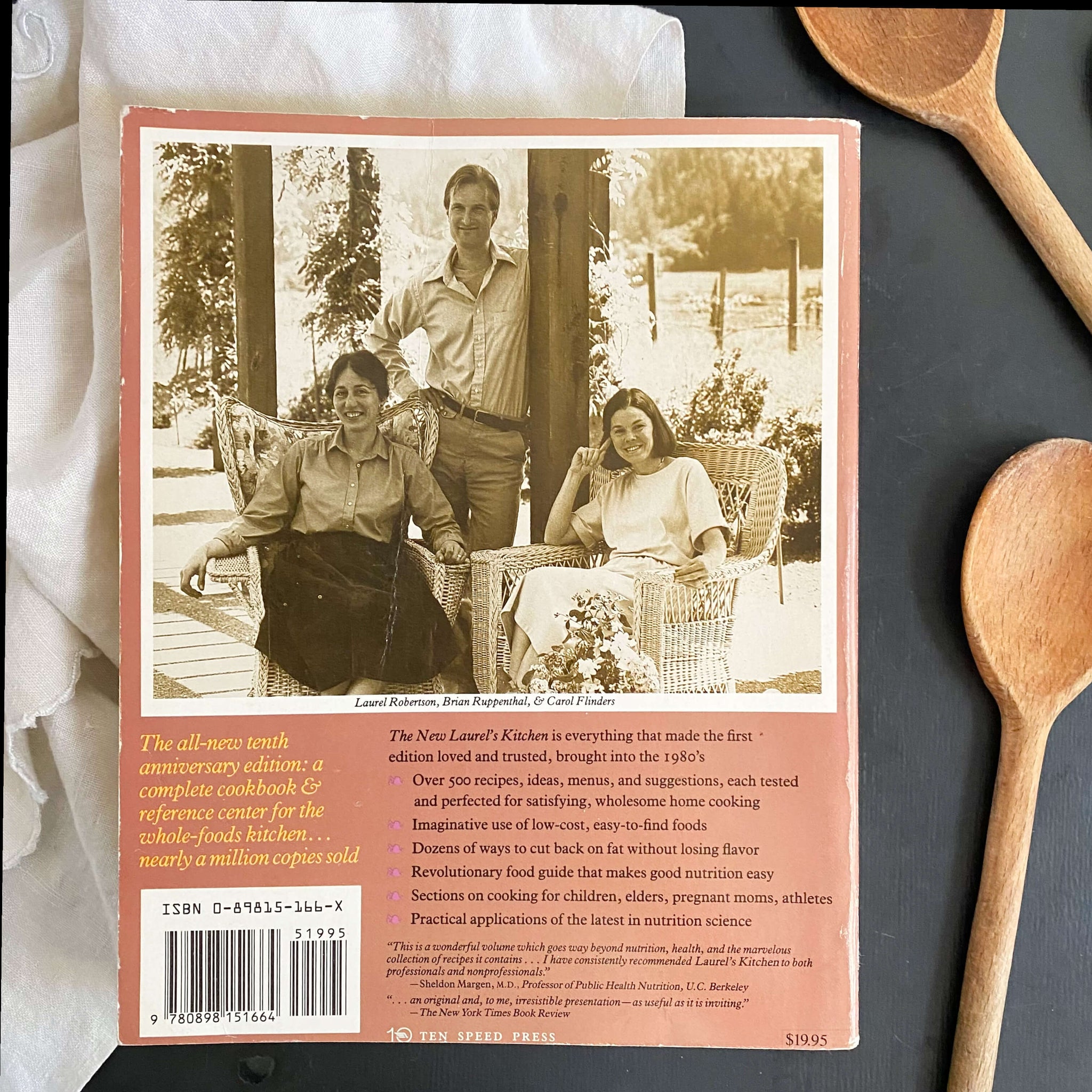 The New Laurel's Kitchen - 1986 Paperback 10th Anniversary Edition