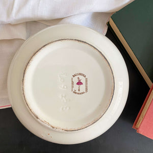 Vintage 1950s Universal Ballerina Moss Rose Mixing Bowl - 3 quart 6 oz Size