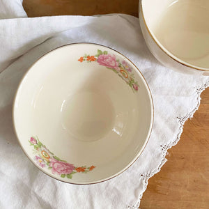 Vintage 1950s Canonsburg Pottery LeJean Cranberry Bowl