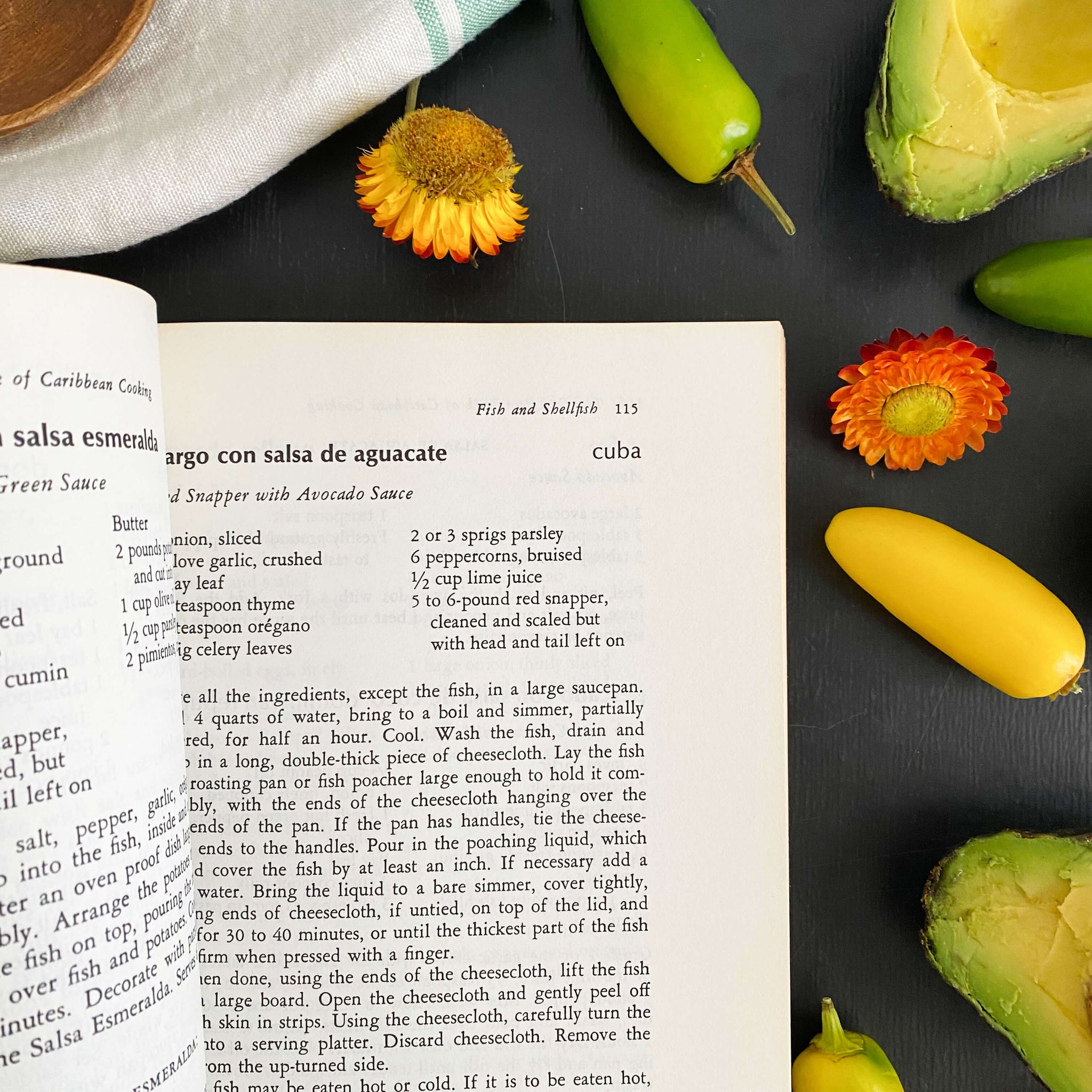 The Complete Book of Caribbean Cooking by Elisabeth Lambert Ortiz - 1973 Paperback Edition