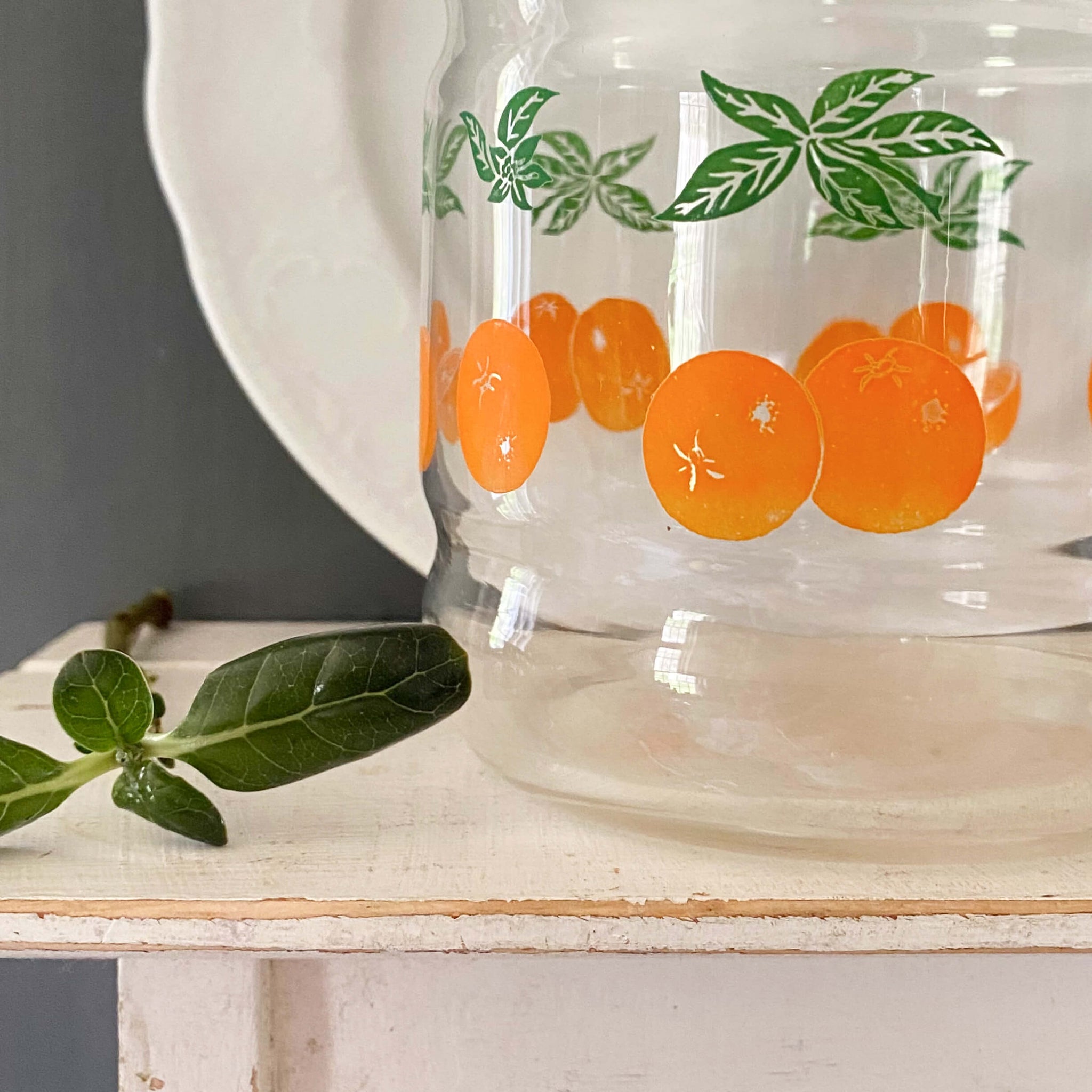 Vintage Midcentury Orange Juice Carafe circa 1940s-1950s