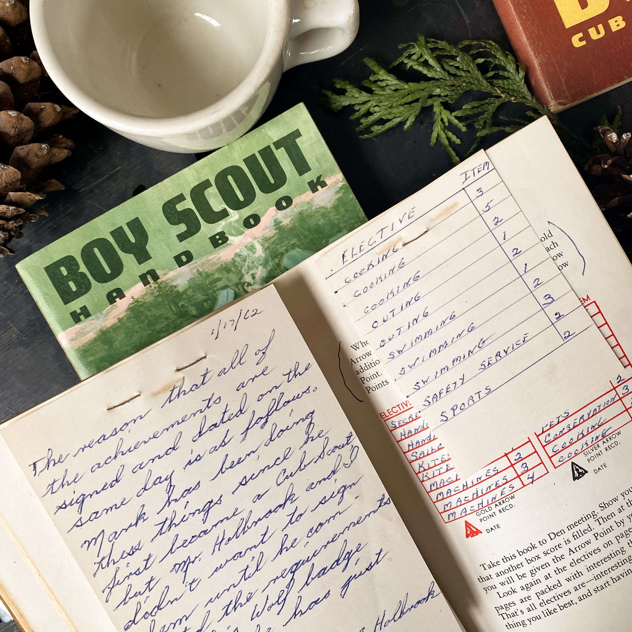 Uc Scout Notes.pdf Vintage Midcentury Boy Scout & Cub Scout Book Collection - Set of Thre ...
