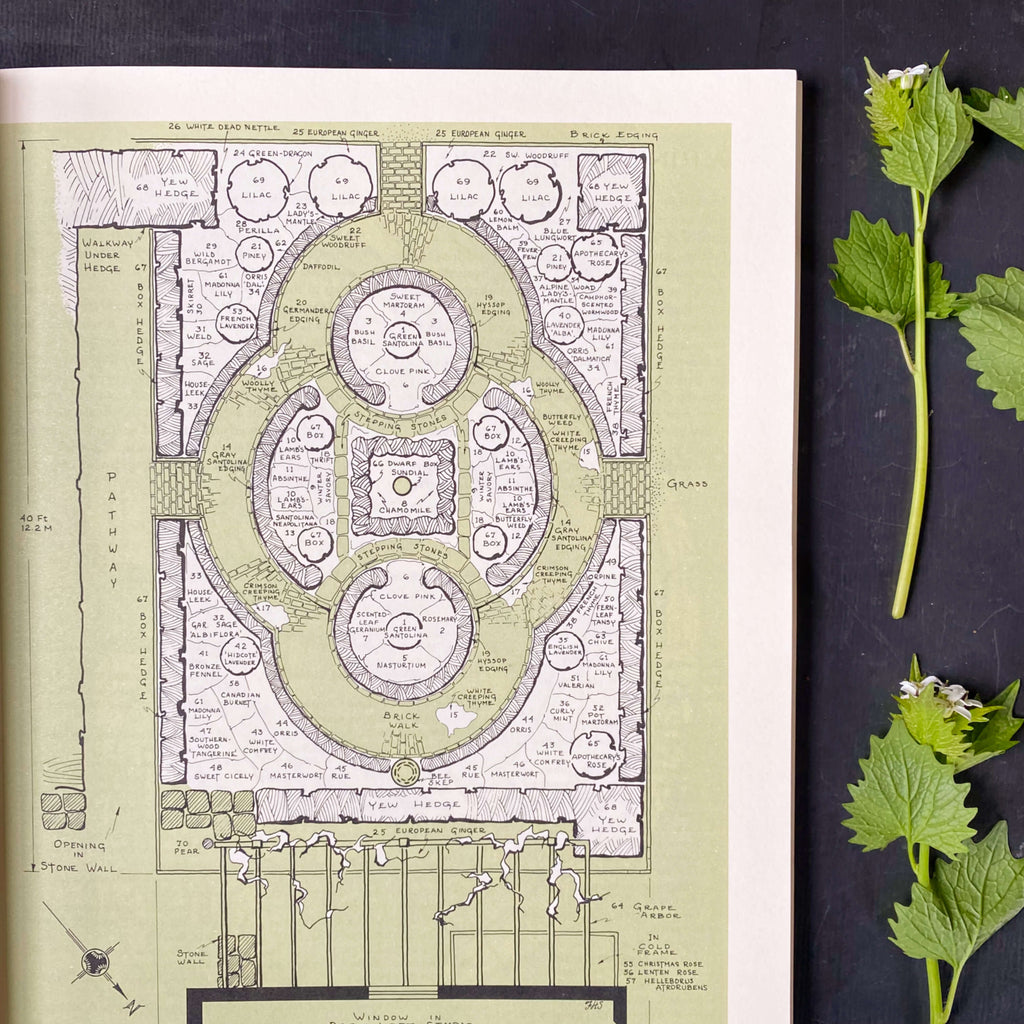 Herb Garden Design by Faith H. Swanson and Virginia B. Rady -1985 Edition Second Printing