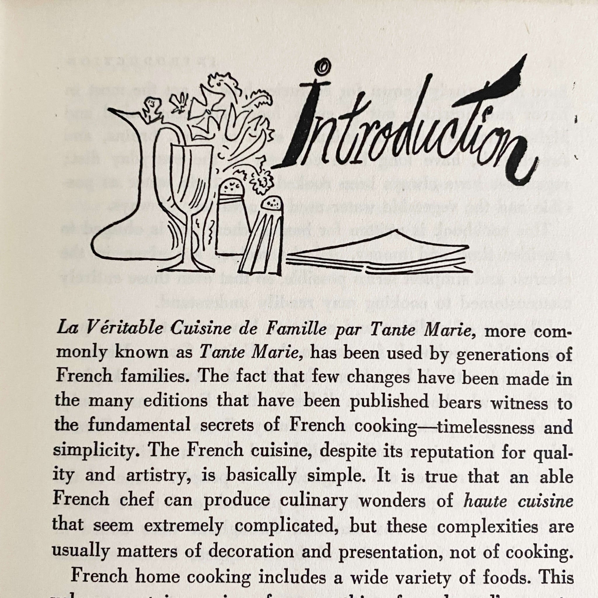 The Complete Tante Marie's French Kitchen - 1962 Edition Oxford Press