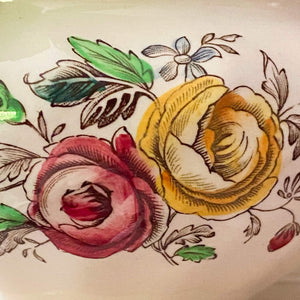 Vintage Johnson Bros Sheraton Open Sugar Bowl