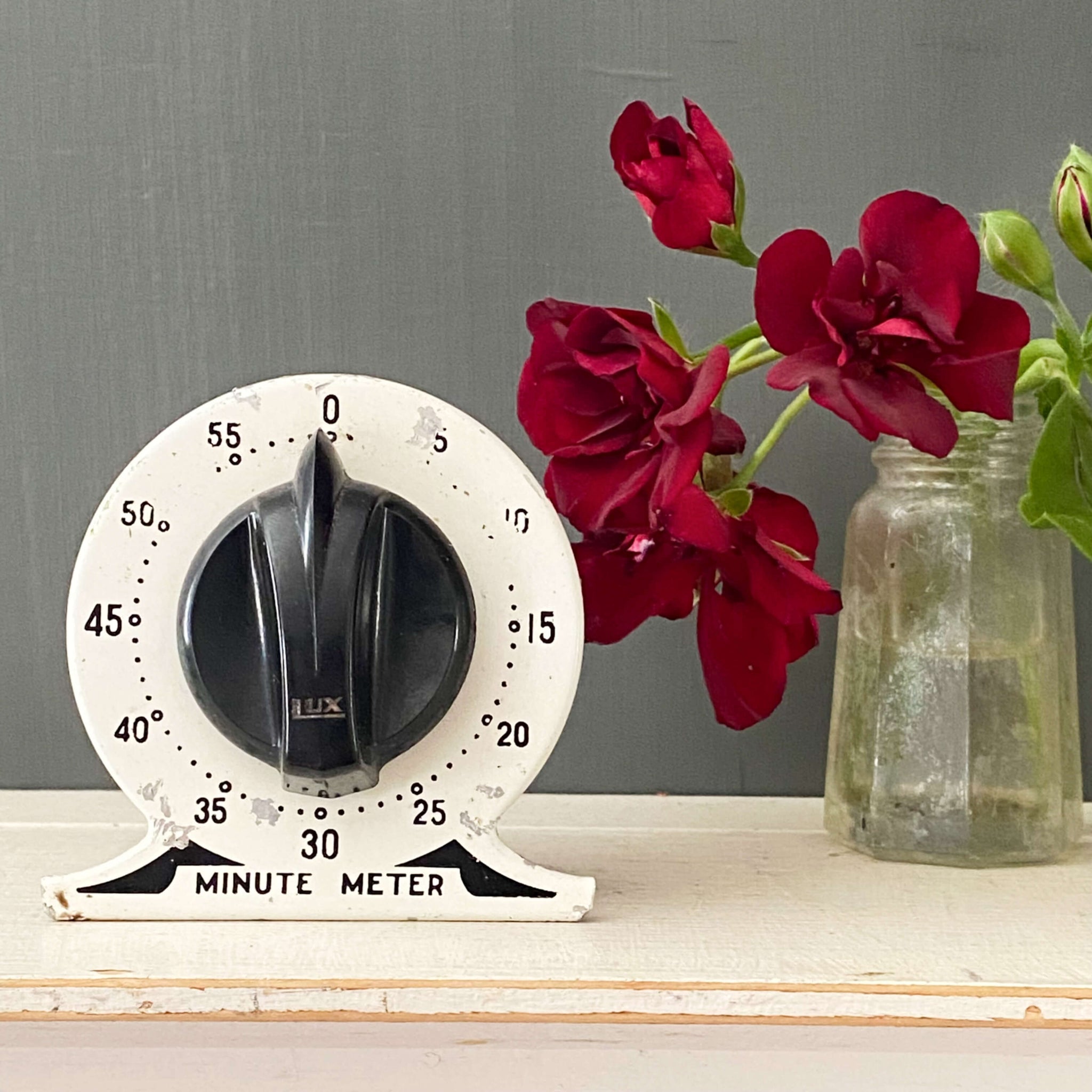 Vintage 1970s Lux Minute Meter Kitchen Timer - Non-Working circa mid-1 ...