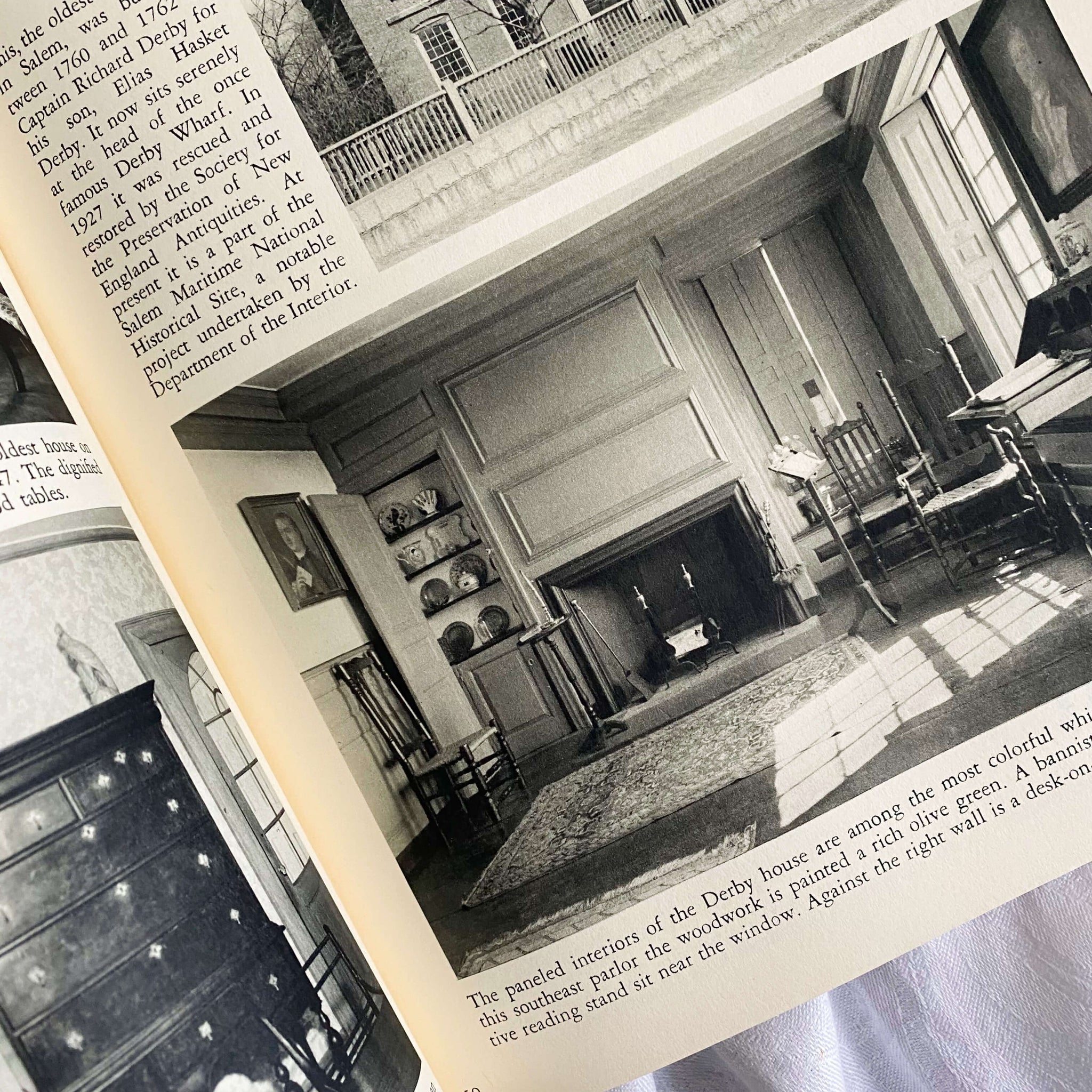 Salem Interiors by Samuel Chamberlain - 1950 Edition