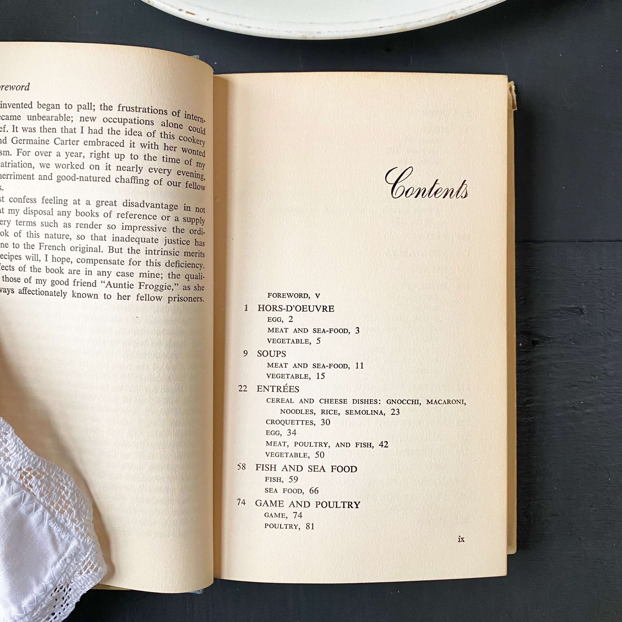 The Home Book of French Cookery by Mme. Germaine Carter - 1950 Edition