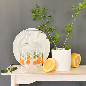 Vintage Midcentury Orange Juice Carafe circa 1940s-1950s