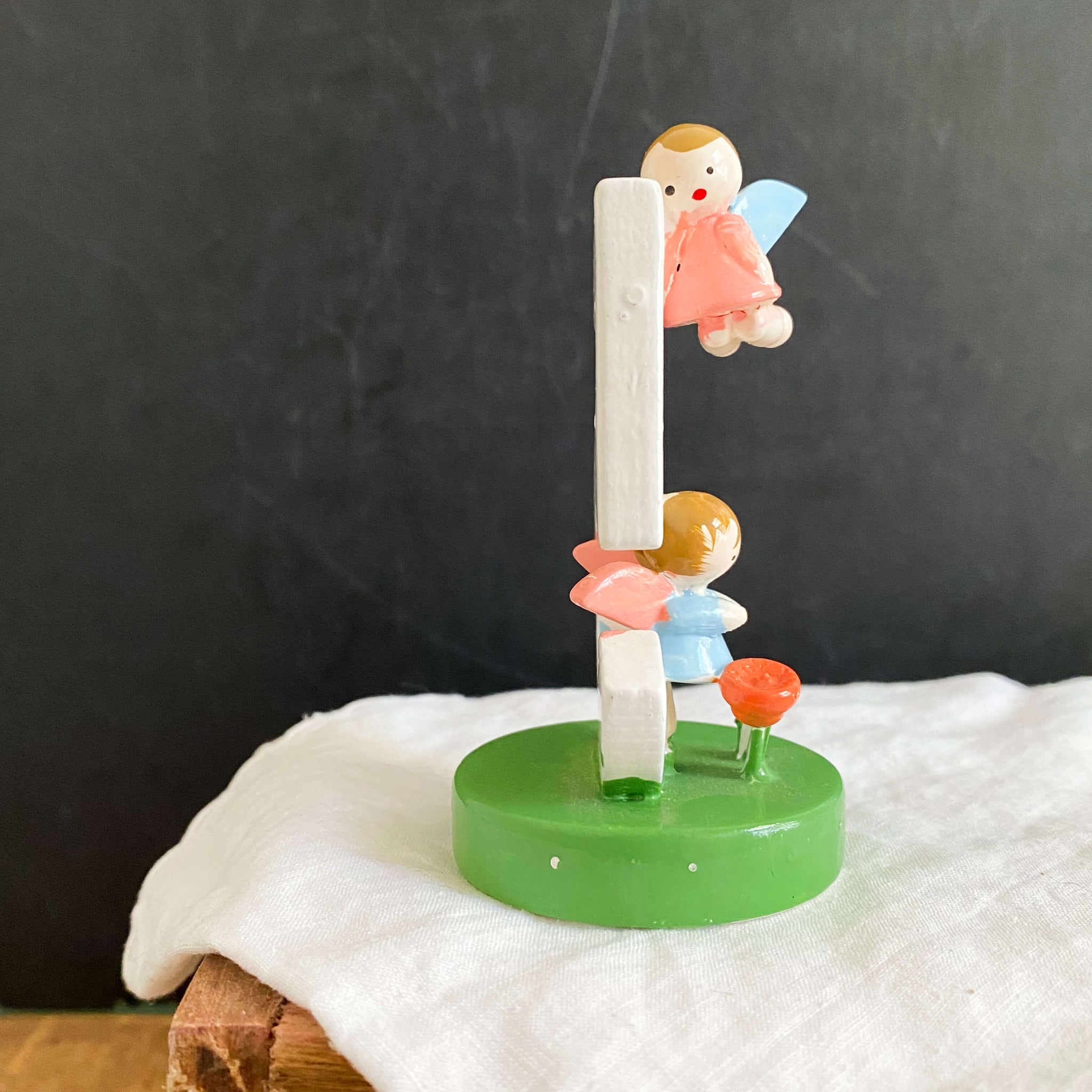 Vintage Kids Cake Topper No. 5 by Sevi - Made in Italy