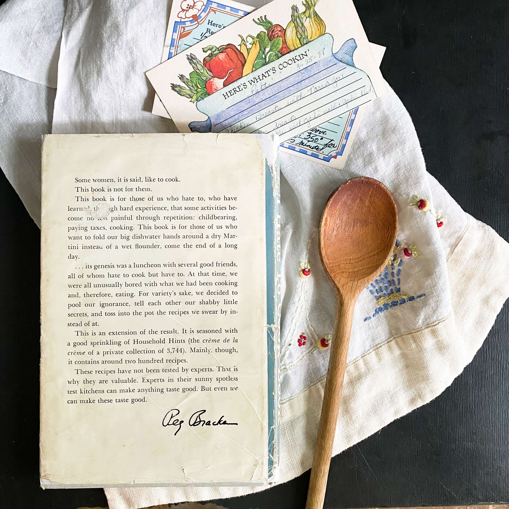 The I Hate To Cook Book by Peg Bracken with Illustrations by Hilary Knight - 1966 Edition